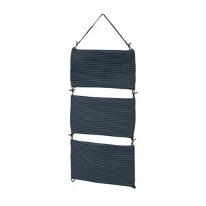 3 Pocket IKEA Blue NORDRANA Basket & Hanging Storage Organizer Handmade Bamboo